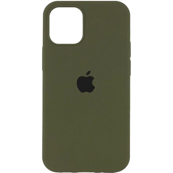 Silicone Case (AA) для iPhone 12 mini (5.4") (Stone Olive)-0